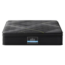 Giselle Bedding 35cm Double Mattress - Bamboo Charcoal, Medium-Firm Euro Top, Pocket Spring, Breathable Fabric