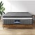 Giselle Bedding Camille 34cm Double Mattress, Double Layer Pocket Spring, Bamboo Fabric, Medium Firm, 9-Zone Support
