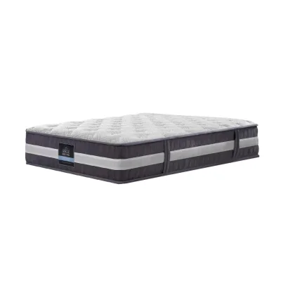 Giselle Bedding 30cm King Single Mattress, Lotus Series - 7-Zone Pocket Spring, Belgium Knit, Medium Firm