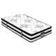 Giselle Bedding Algarve Series 34cm Euro Top Pocket Spring Mattress - King Single, Medium-Firm, High-Density Foam