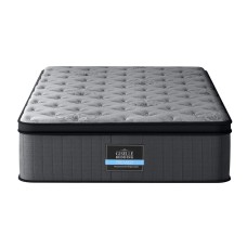 Giselle Bedding Solene 34cm King Single Mattress - Euro Top, Medium-Firm, Breathable Knit, Hypoallergenic
