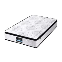 Giselle Bedding Verve Series 30cm Euro Top King Single Mattress, Medium Firm, Pocket Spring, High Density Foam