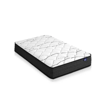 Giselle Bedding Glay Series King Single 16cm Mattress, Medium Firm, Bonnell Spring, High-Density Foam, Hypo-Allergenic