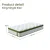 BedStory King Single Hybrid Mattress - 30cm Cooling Gel Memory Foam, 5 Zone Pocket Springs, Medium-Firm Support