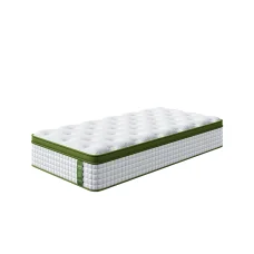 BedStory 34cm King Single Latex Hybrid Mattress - Medium Firm, 5-Zone Pocket Spring for Pressure Relief & Motion Isolation