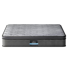 Giselle Bedding Euro Top King Mattress 26cm, Medium-Firm, Memory Foam, Pocket Springs, Hypoallergenic, 5-Year Warranty