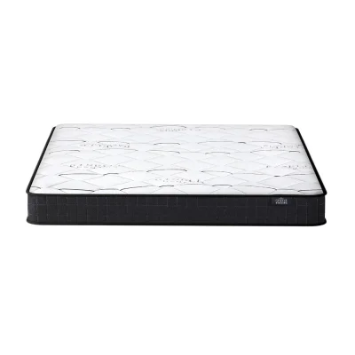 Giselle Bedding 16cm King Mattress, Medium Firm, Bonnell Spring, High-Density Foam, Hypoallergenic, 5-Year Warranty