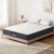 Giselle Bedding King Mattress - 20cm Cloud Series with Pocket Springs, 7.0 Firm Support, High-Density Foam, White/Grey
