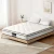 Giselle Bedding Elysium King Size Mattress: 22cm Medium-Firm Euro Top, Velvet Fabric, Pocket Spring, Hypo-Allergenic