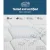 Giselle Bedding Regine Series 28cm Ultra-Firm King Mattress - Belgium Knit, 7-Zone Pocket Springs, Hypoallergenic