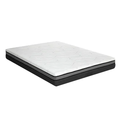 Giselle Bedding King Single 25cm Cool Gel Memory Foam Mattress - Medium Firm, Hypoallergenic, Zero Partner Disturbance