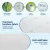 Giselle Bedding 5cm Memory Foam Mattress Topper King Single, 7-Zone, Bamboo Cover, Washable, Anti-Allergy