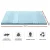 Giselle Bedding Memory Foam Mattress Topper Queen 7-Zone 5cm, Bamboo Cover, Washable, Contoured, Breathable