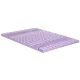 Giselle Bedding Queen 8cm Memory Foam Mattress Topper Lavender Infused Bamboo Cover 7-Zone Support & Airflow Design