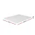 Giselle Bedding Memory Foam Mattress Topper Double 8cm 7-Zone Airflow Pad, Removable Cover, White, 190x137cm