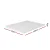 Giselle Bedding Memory Foam Mattress Topper King 8cm 7-Zone Airflow Pad, Pillowtop, Removable Cover, White