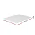 Giselle Bedding Memory Foam Mattress Topper Single 8cm 7-Zone Airflow Pad, Visco Elastic, Removable Cover, White