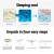 Giselle Bedding King Size 10cm Memory Foam Mattress Topper with Cool Gel & Bamboo Cover for Enhanced Comfort