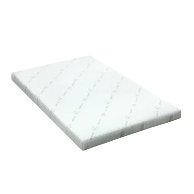Giselle Bedding King Single Memory Foam Mattress Topper 5cm Cool Gel Bamboo Cover Pressure Relief Breathable