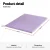 Giselle Bedding 5cm Lavender-Infused Memory Foam Mattress Topper, Breathable Egg Crate Design, Double Size