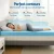 Giselle Bedding 12cm Memory Foam Mattress Topper Double, Cool Gel, Ventilated, Bamboo Cover, Pressure Relief