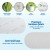 Giselle Bedding 12cm Queen Memory Foam Mattress Topper with Cool Gel, Bamboo Cover, Ventilated, Pressure Relief Giselle Bedding 12cm Queen Memory Foam Mattress Topper with Cool Gel, Bamboo Cover, Ventilated, Pressure Relief