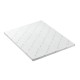 Giselle Bedding Memory Foam Mattress Topper Double 5cm Cool Gel Ventilated Bamboo Cover, Hypoallergenic, Washable