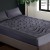 Giselle Bedding King Single Pillowtop Mattress Topper, 3-Zone Comfort, 4.5cm Thick, Microfibre, Breathable, Charcoal Giselle Bedding King Single Pillowtop Mattress Topper, 3-Zone Comfort, 4.5cm Thick, Microfibre, Breathable, Charcoal
