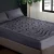 Giselle Bedding 3-Zone Pillowtop Mattress Topper, Single, 4.5cm Thick, 1000GSM Microfibre, Breathable & Washable