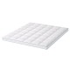 Giselle Bedding King Mattress Topper 10cm Pillowtop Bamboo Microfibre Cover, Hypoallergenic, Diamond Quilted Giselle Bedding King Mattress Topper 10cm Pillowtop Bamboo Microfibre Cover, Hypoallergenic, Diamond Quilted