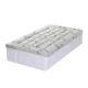 Giselle Bedding Bamboo Mattress Topper Single 11cm Pillowtop, 1500GSM, Breathable, Machine Washable, Anti-Allergy