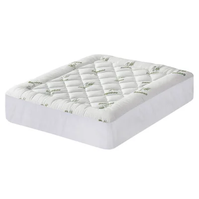 Giselle Bedding Bamboo Queen Mattress Topper - 5cm Pillowtop, 1000GSM Soft Support, Breathable, Anti-Allergy Giselle Bedding Bamboo Queen Mattress Topper - 5cm Pillowtop, 1000GSM Soft Support, Breathable, Anti-Allergy