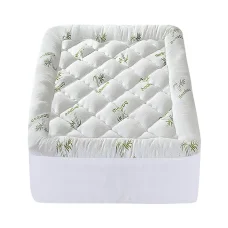Giselle Bedding 5cm Pillowtop Mattress Topper, Single - Bamboo Cover, 1000GSM Filling, Breathable & Machine-Washable