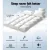Giselle Bedding Bamboo Mattress Topper Pillowtop - Single Size, 1000GSM, 5cm Thick, Anti-Allergy, Dust Mite Resistant