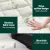 Giselle Bedding Bamboo Mattress Topper Single 7.5cm Pillowtop, Anti-Allergy, Breathable, 3D Quilted, Washable