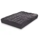 Giselle Bedding Double Mattress Topper - 1000GSM Bamboo Charcoal, Memory-Resistant, Anti-Allergy, 45cm Elastic Fit