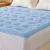 Giselle Bedding 5cm Double-Sided King Mattress Topper, Cooling & Coral Fleece, 1000GSM, Machine Washable, Blue/White