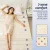 Giselle Bedding Double Latex Topper - 5cm, 100% Natural, 7-Zone Support, Cooling Ice Silk Cover, Breathable & Anti-Slip