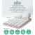 Giselle Bedding Double Mattress Topper - 1000GSM Microfibre Pillowtop Protector, Anti-Allergy, Fits Up to 45cm Mattress