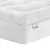 Giselle Bedding Double Mattress Topper - 1000GSM Microfibre Pillowtop Protector, Anti-Allergy, Fits Up to 45cm Mattress
