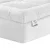 Giselle Bedding Single Mattress Topper - Luxurious Pillowtop with 1000GSM Microfibre, Anti-Allergy, 45cm Skirt