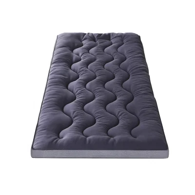 Giselle Bedding 5cm Bamboo Charcoal Single Mattress Topper - Anti-Allergy, Machine-Washable, 3D Quilted Pillowtop