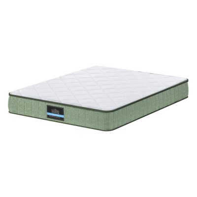 Giselle Bedding LEAF 25cm Queen Memory Foam Mattress, Dual Layer Bamboo Zipper Cover, Cool Charcoal, Firm 7.0