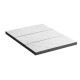 Giselle Bedding Foldable Queen Mattress, 3-Fold High-Density Foam, Bamboo Cover, Breathable Air Mesh, Portable Design