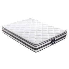 Giselle Bedding 21cm Queen Pillow Top Mattress - Bonnell Spring, Medium Firm, Breathable, Luxurious Comfort