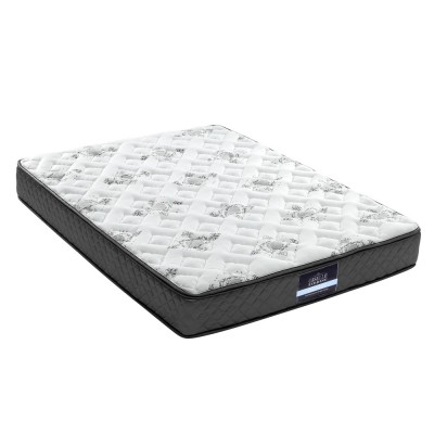 Giselle Bedding Rocco Series 24cm Pillow Top Queen Mattress - Medium Firm Bonnell Spring with Hypo-Allergenic Foam