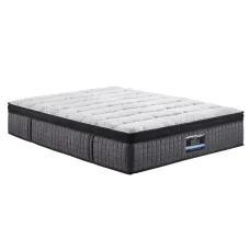 Giselle Bedding Marc 34cm Queen Mattress - 9-Zone Latex Foam, Medium Firm, Pocket Spring, Hypoallergenic