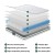 20cm Giselle Bedding Queen Mattress Green Tea Foam Euro Top Bamboo Cover Medium Firm Support Hypoallergenic