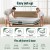 20cm Giselle Bedding Queen Mattress Green Tea Foam Euro Top Bamboo Cover Medium Firm Support Hypoallergenic