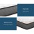 Giselle Bedding 16cm Bonnell Spring Mattress Queen - Medium-Firm, High Density Foam, Dust Mite & Mould Resistant